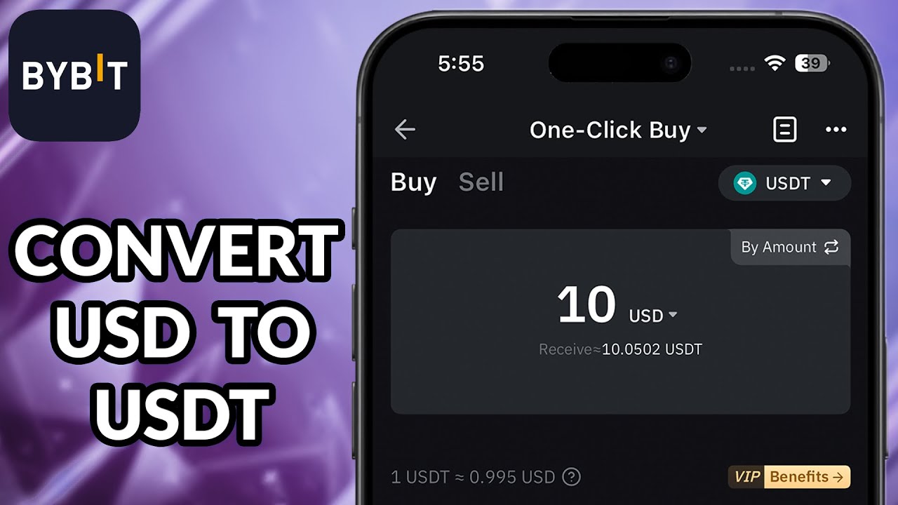 Как конвертировать USD в USDT на Bybit