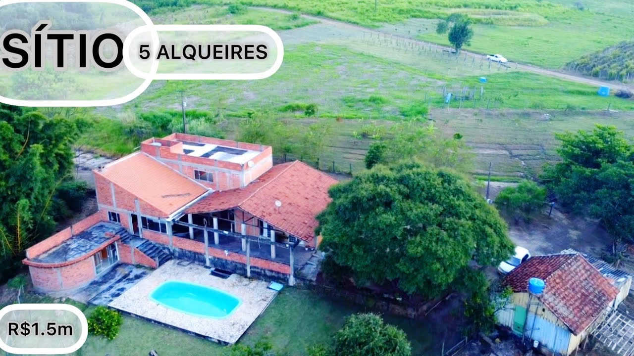SÍTIO EXCELENTE NO PARANÁ CASA - PISCINA - PLANTAÇÃO E PECUÁRIA R$1.5m