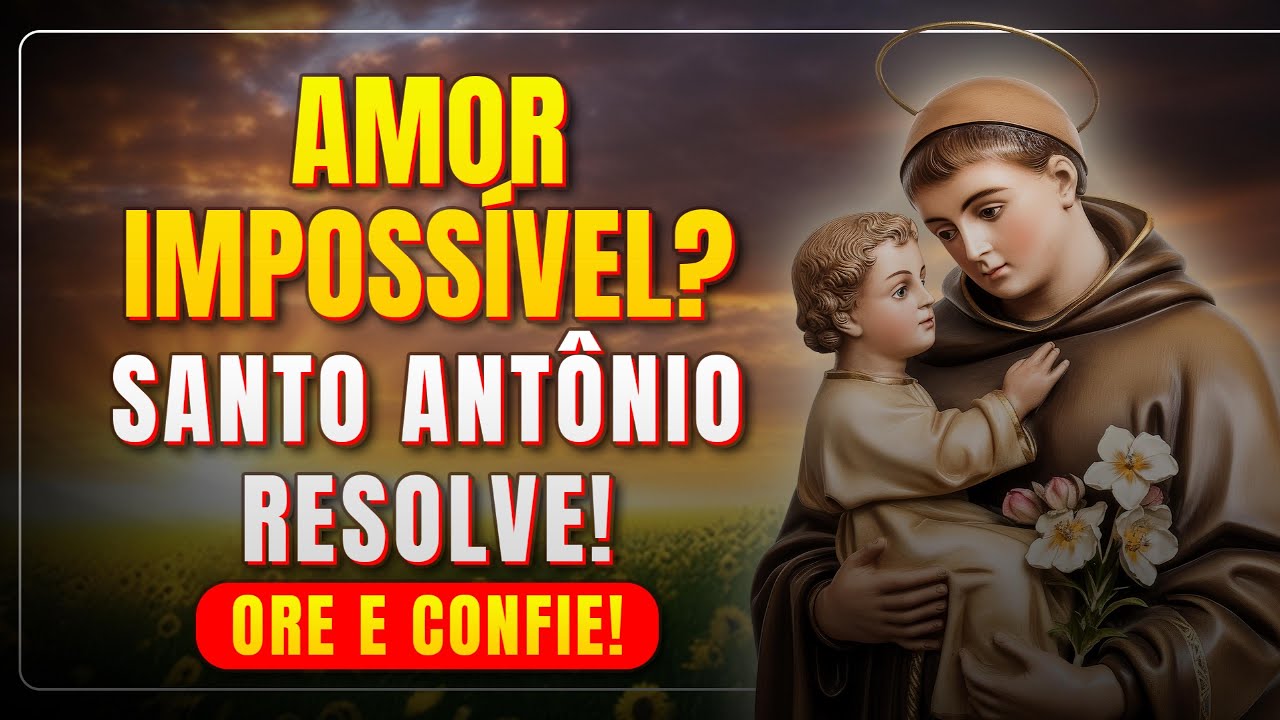 Sozinho(a)? Santo Antônio Cura e Traz Amor!