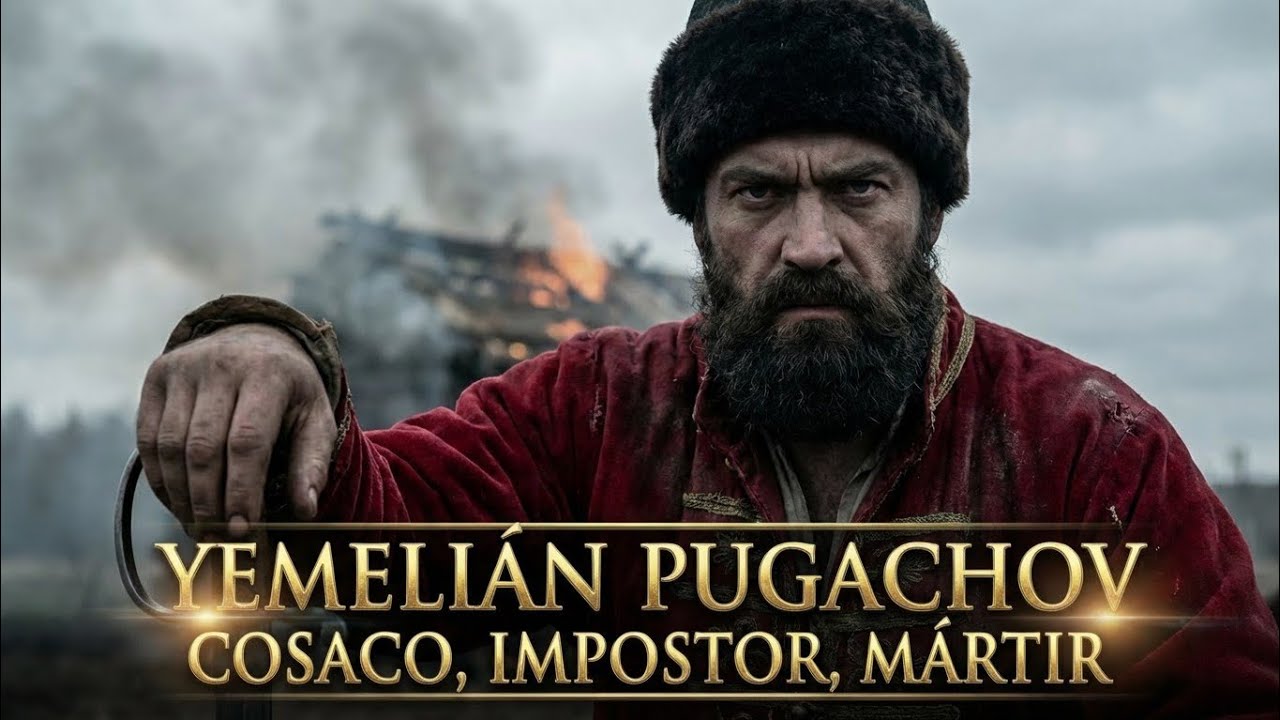 Pugachov: El Cosaco Fugitivo que se proclamó EMPERADOR. ¿POR QUÉ le temía Catalina la Grande?