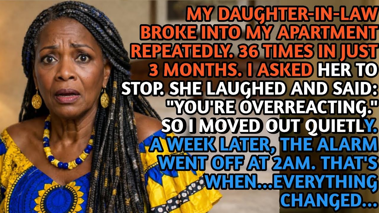My Daughter-In-Law Kept Breaking Into My Apartment — So I Moved Quietly And Let Her Face The Police…