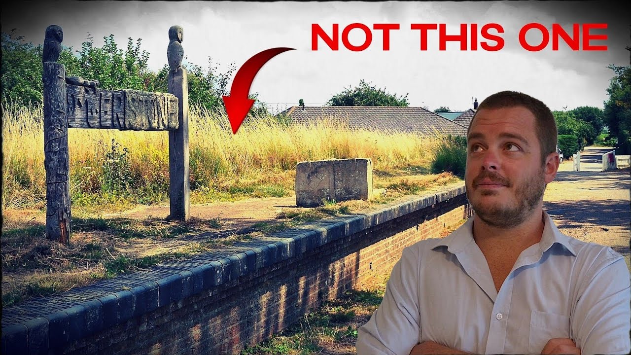 What was Merstone's FIRST Railway Station?