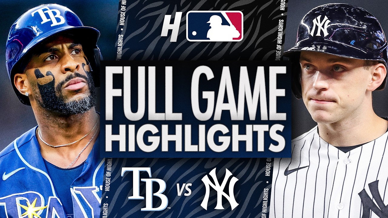 Tampa Bay Rays против New York Yankees &mdash; ЛУЧШИЕ МОМЕНТЫ МАТЧА 🔥 24 сентября 2026 г. Сезон MLB