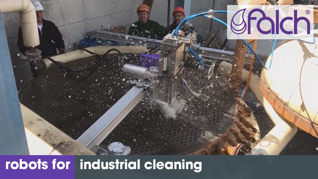 falch robots for industrial cleaning