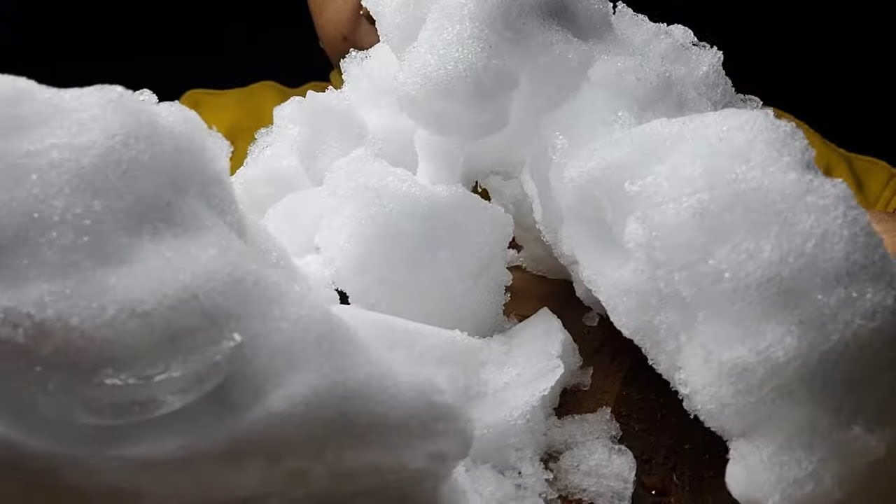 BIG HUGE CHUNKS FROM THE FREEZER | DENSE & CRUNCHY | #iceeating #asmr #asmrice