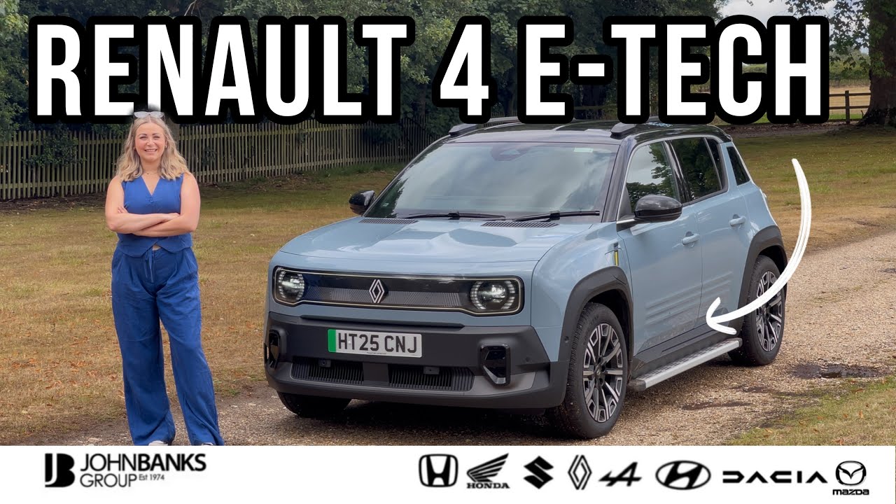NEW Renault 4 E-Tech Electric (UK First Look) | Quirky, Cool & Coming Soon!