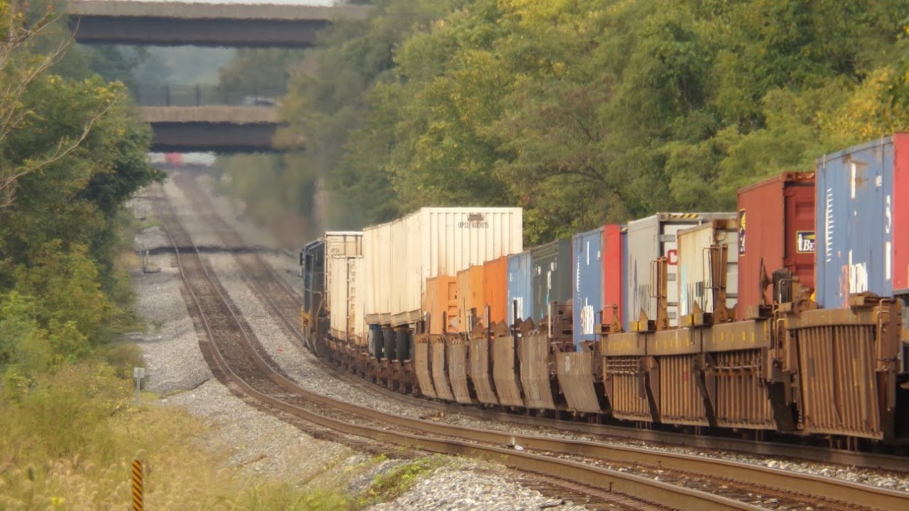 CSX Intermodal Trains Running The Philadelphia Sub