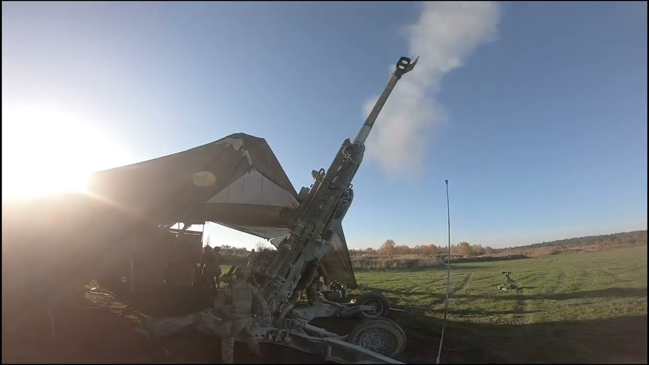 M777 Howitzer Live Fire at the Grafenwoehr Training Area, Germany
