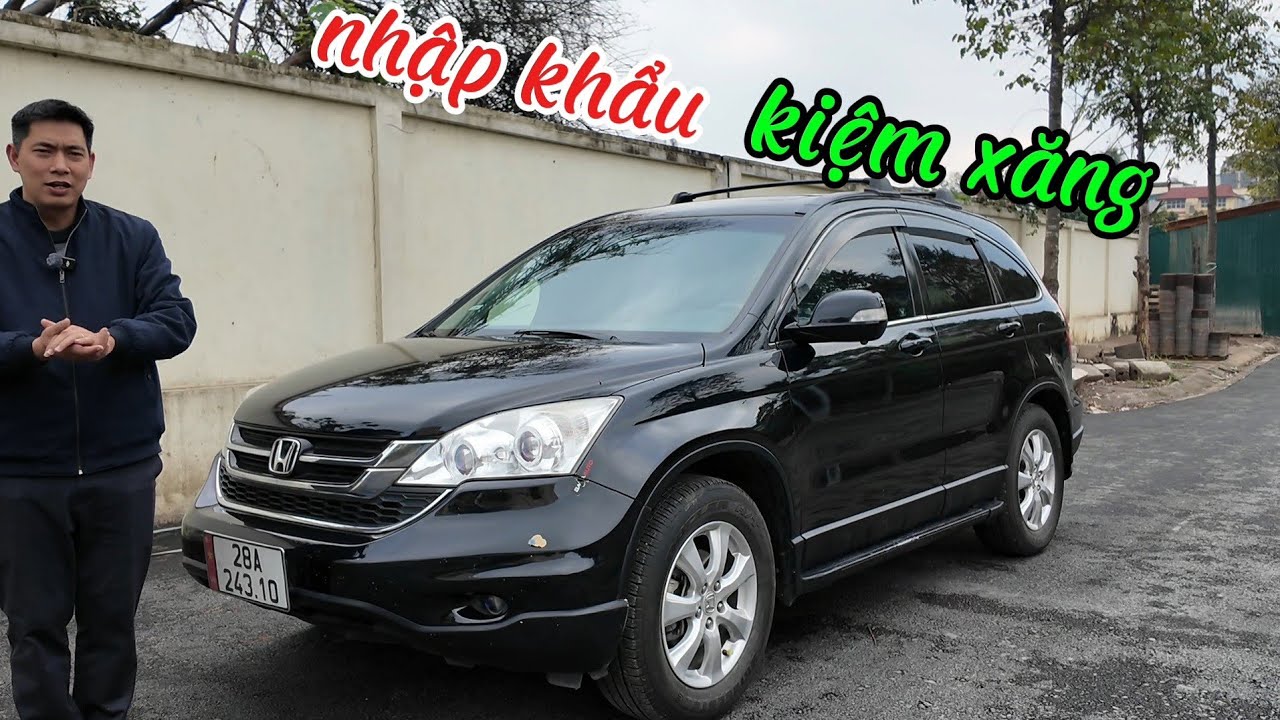 Honda CRV 2010 nhập khẩu, máy 2.0 tiết kiệm | Có cửa trời, ga tự động |Giới thiệu nhanh khi vừa lấy