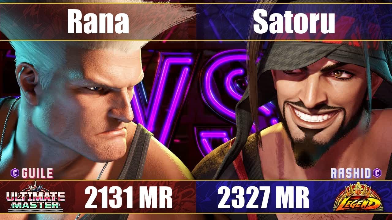 【スト6】Rana vs さとる (ガイル vs ラシード) SF6 Rana vs Satoru (Guile vs Rashid)