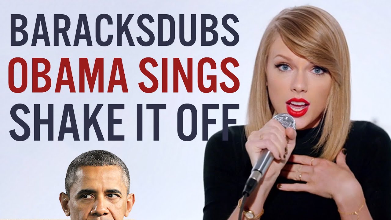 Barack Obama Singing Shake It Off by Taylor Swift