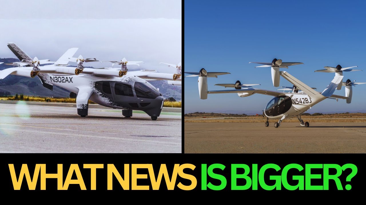 Finally Major Archer and Joby Aviation News! (WHO'S IS BIGGER?)