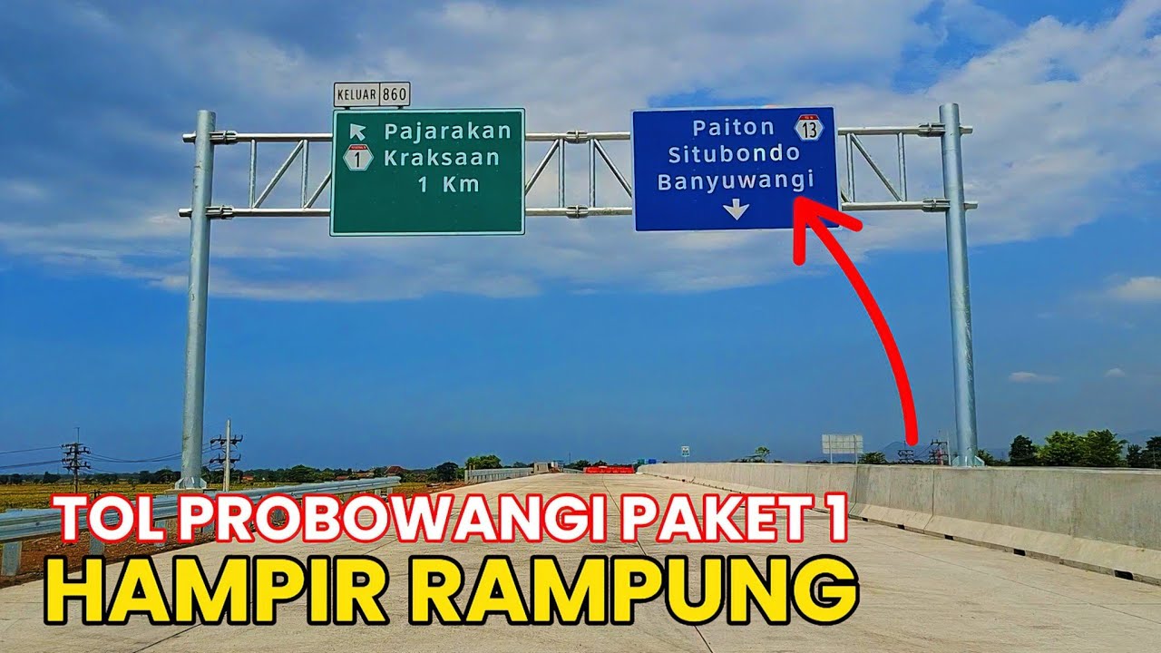 TOL PROBOWANGI PAKET 1 HAMPIR SELESAI | Dari Desa Tanjungsari Krejengan sampai Desa Suko Maron