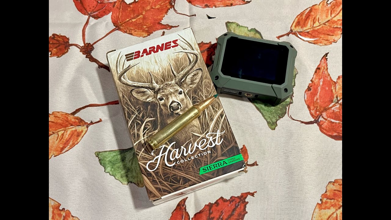 Barnes Harvest Collection .300 Win Mag 180 Grain TGK Chronograph Test (Athlon Rangecraft)