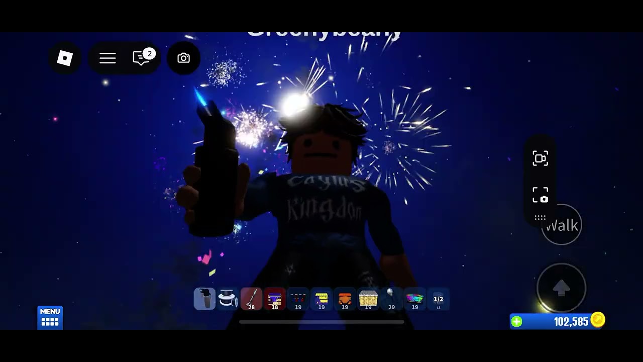 Playing Fireworks Playground