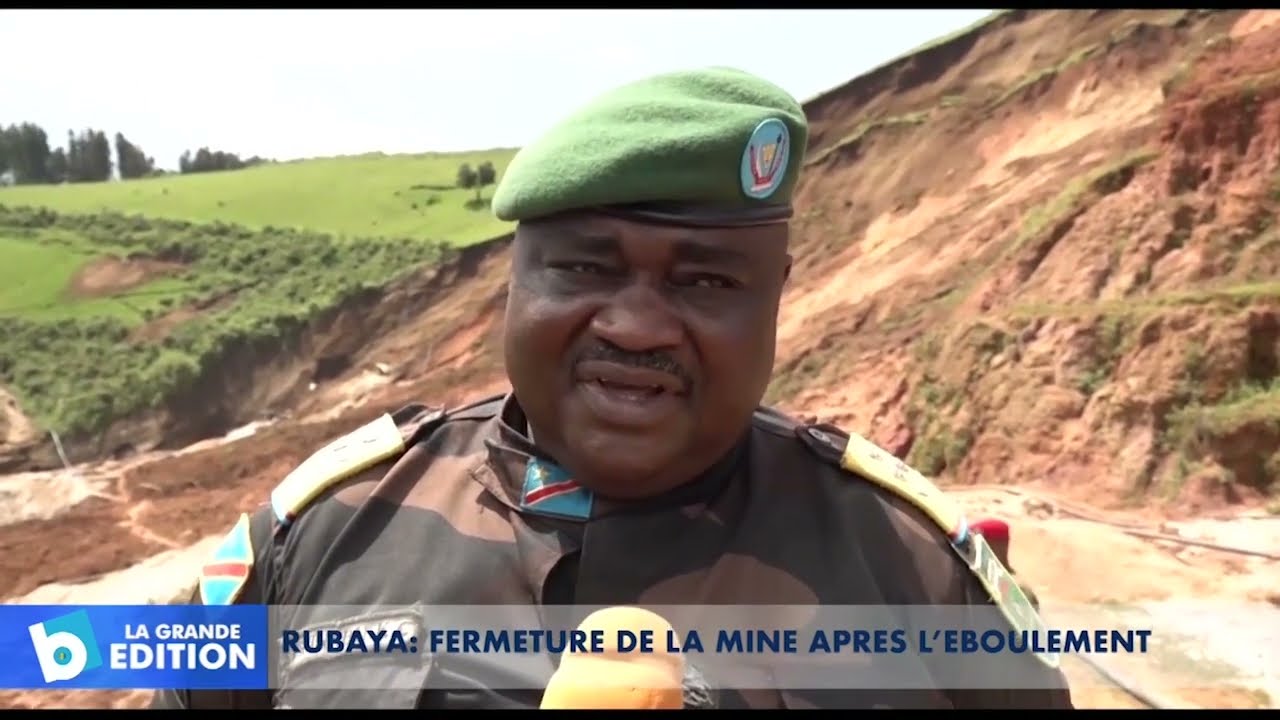 Rubaya: Fermeture de la mine après l’éboulement