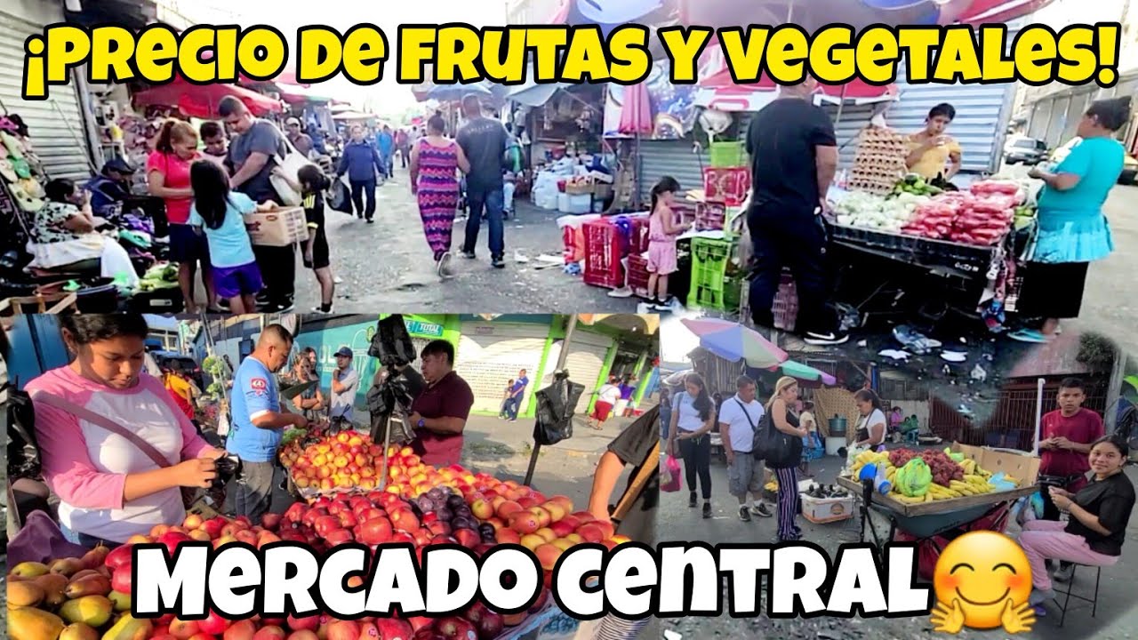 🚨precio$ de frutas y vegetales en MERCADO CENTRAL DE SAN SALVADOR, EL SALVADOR 🇸🇻🍎🍌🥑