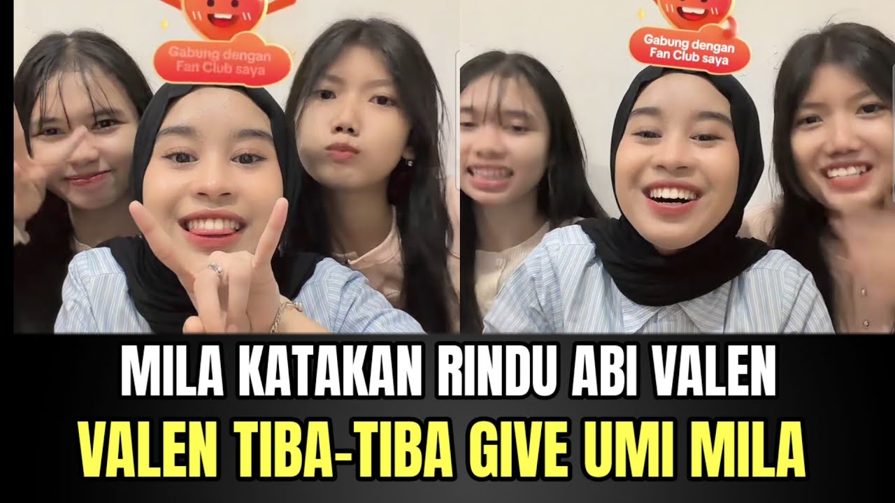 Mila Katakan Rindu Abi Valen, Valen Tiba-tiba Give Umi Mila!