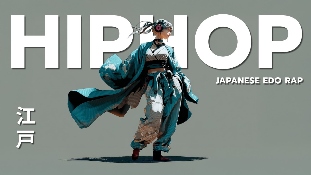 月明かりとローファイの鼓動、心をほどく夜 🎧 Edo HipHop Playlist