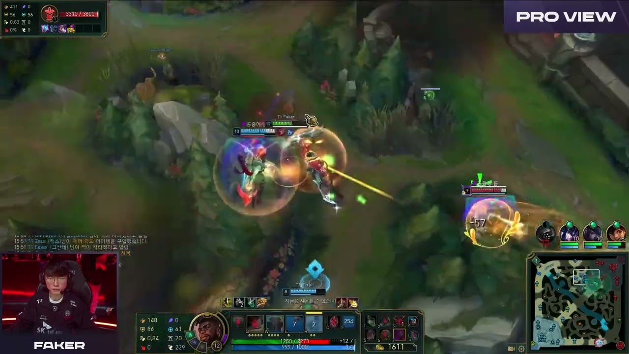 Faker Ksante finds Viper Pro View | T1 vs HLE | LCK Summer Week 1 Day 3