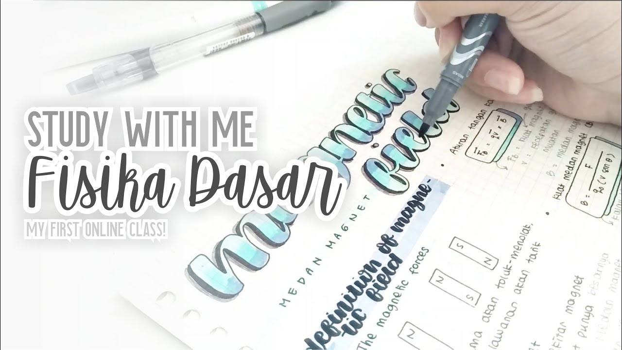 Study With Me - My First Online Class!! | Studygram Indonesia