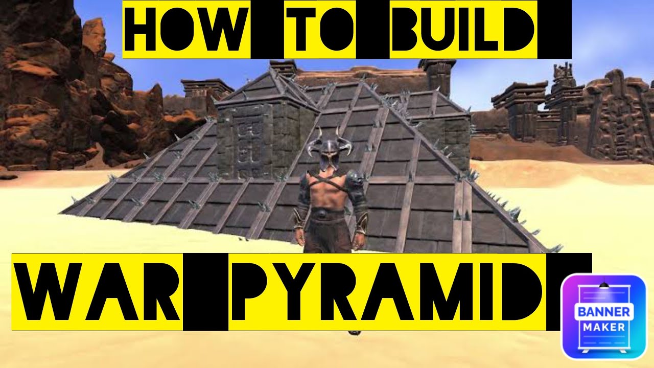How to build war pyramid conan exiles age of war ps4/Ps5