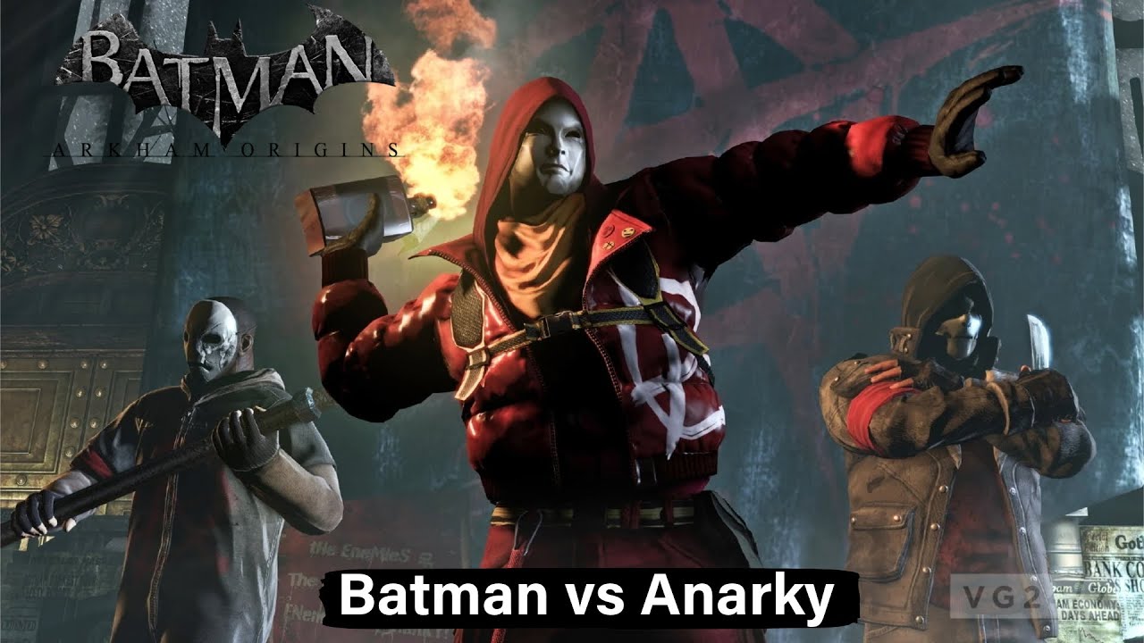 Batman vs Anarky |  Anarky Mission Batman Arkham Origins | #best #bestgameplay #batman