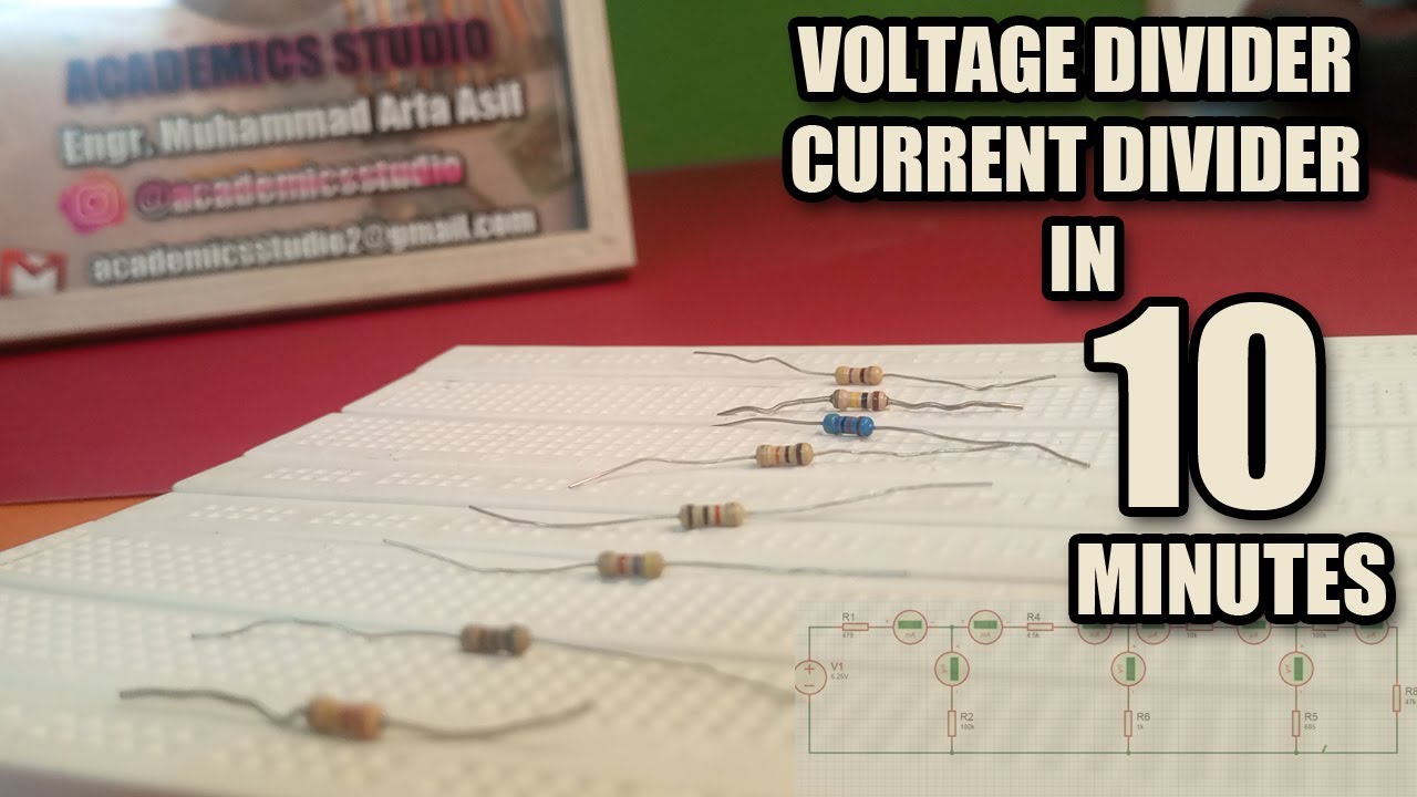 What is Voltage Divider And Current Divider Rule | VDR and CDR With Practical Experiment