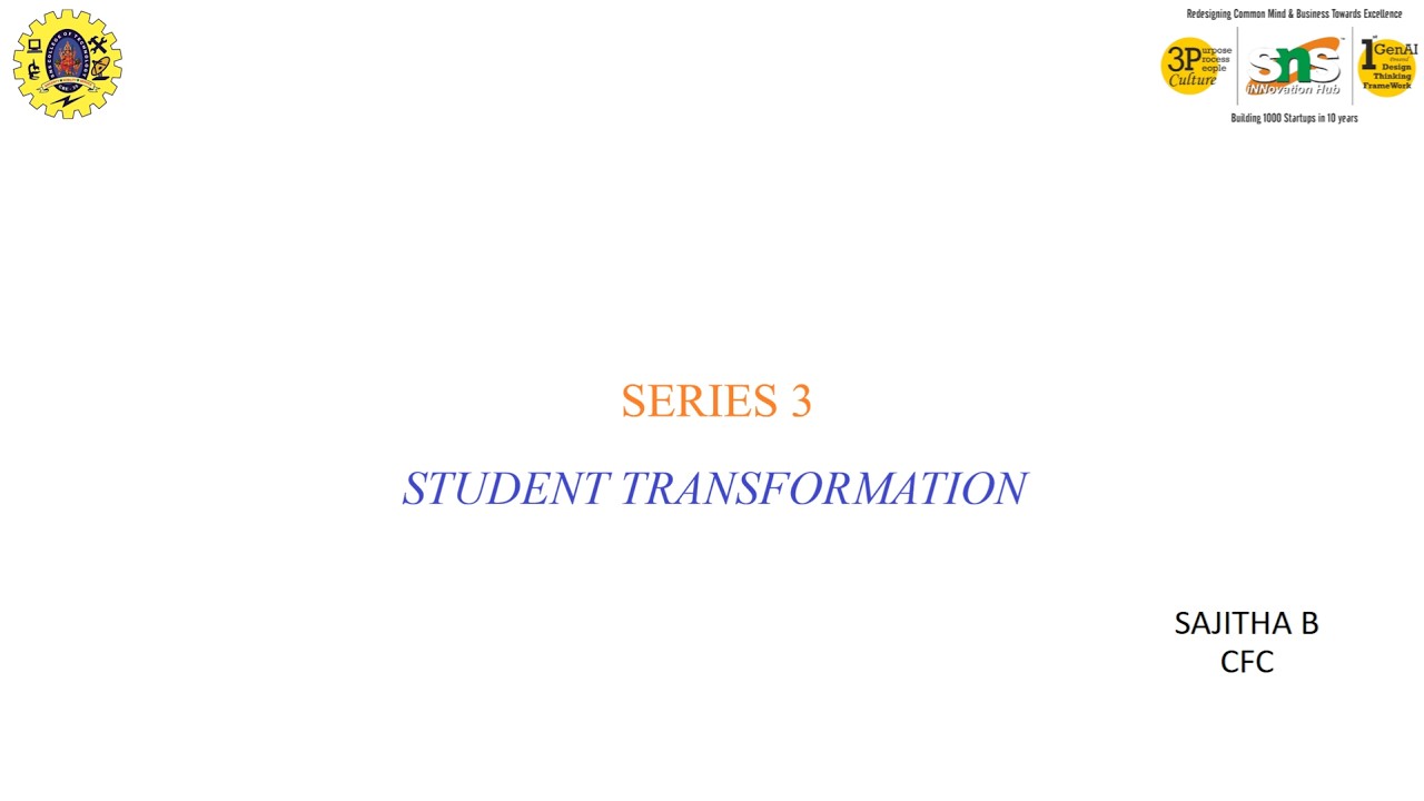 From Confused to Confident | Student Transformation | SNS Institutions