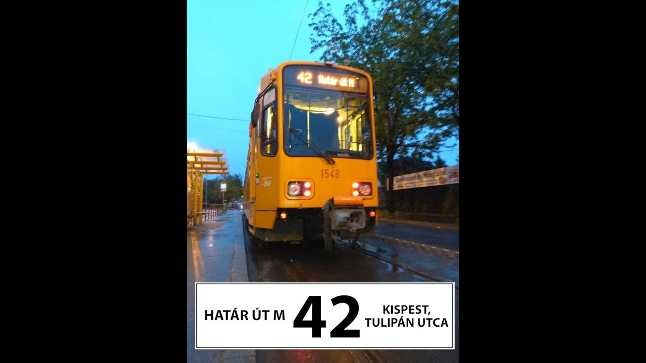 42 - Határ út M-Kispest, Tulipán utca