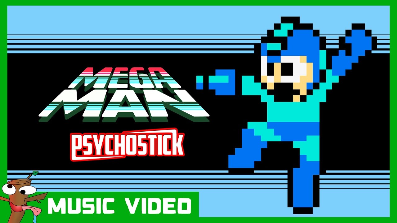 Psychostick - MEGA MAN [official music video] - Heart 