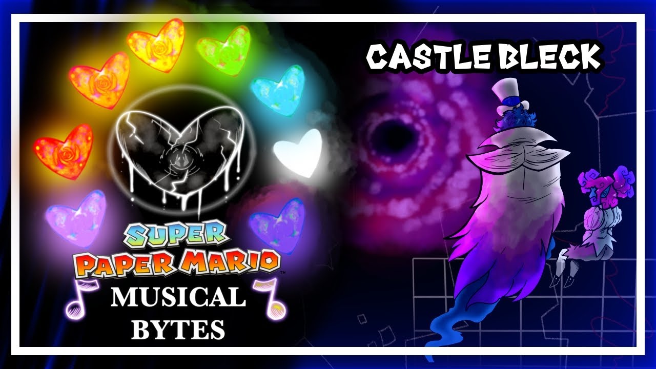 [SUPER PAPER MARIO Musical Bytes Fan Music Video #4 ] Castle Bleck