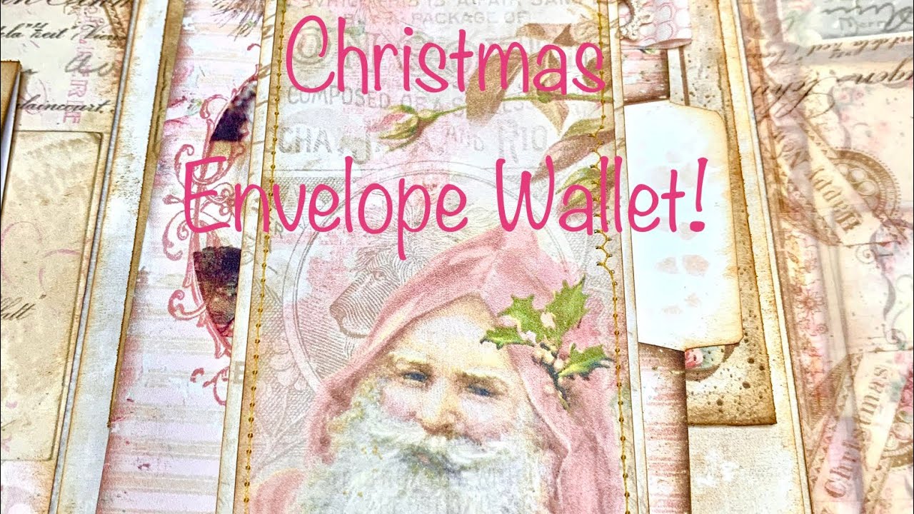 A Christmas Envelope Wallet!!