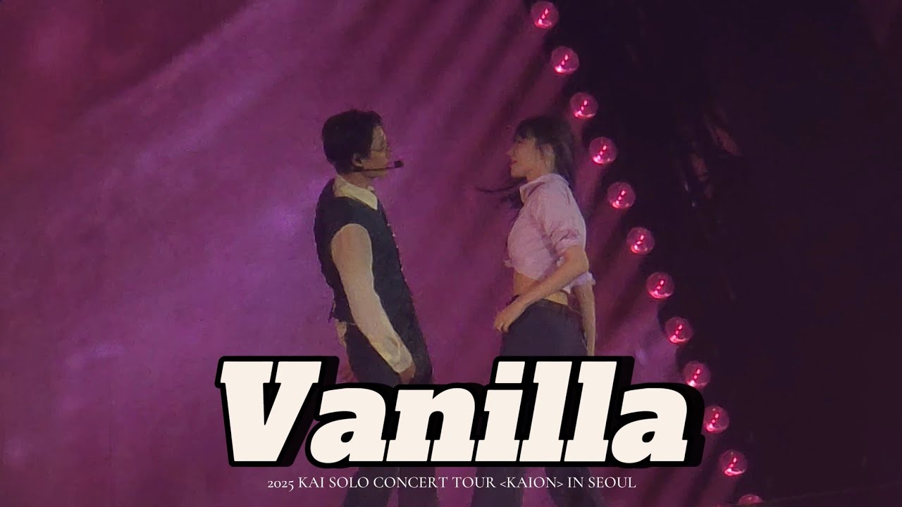 [4K] #KAI - Vanilla / 250517 #카이솔로콘서트 #KAION #카이 #김종인 #fancam