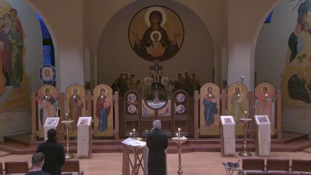 January 24tth, 2026 - Reader's Vespers