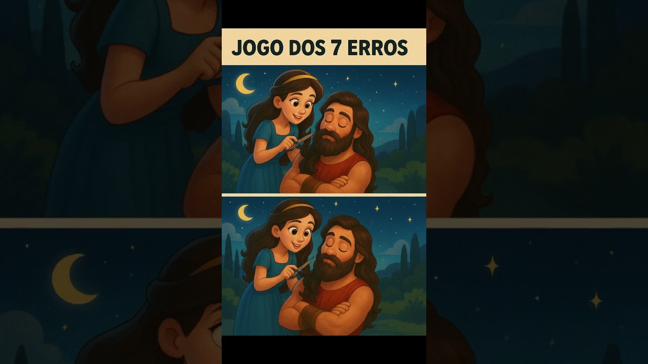🔎✨ Desafio B&iacute;blico &ndash; Jogo dos 7 Erros!