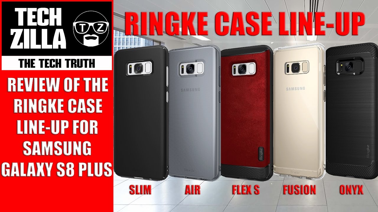 Samsung Galaxy S8 Plus Ringke Case Line Up