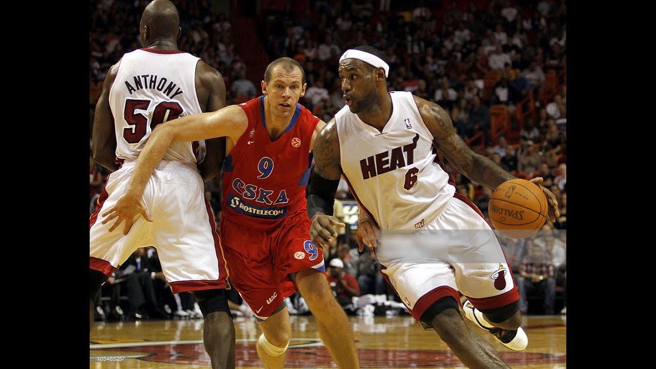 CSKA Moscow @ Miami Heat 2010 NBA Euroleague Preseason Basketball FULL GAME Russian