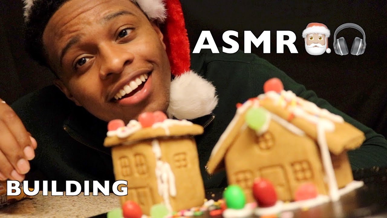 Gingerbread ASMR Cookies House  Putting You To Sleep