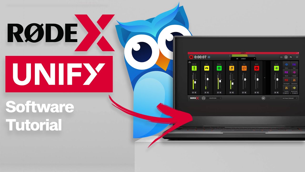 Учебное пособие: как настроить RODE X Unify с нуля