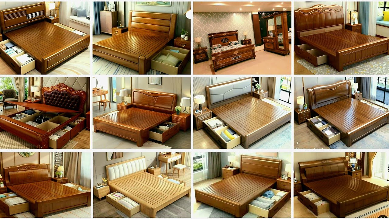 Top 350+ Wooden Bed Design 2025 || Modern Bed Design || Bed Design In Wood || Shesham Bed Design