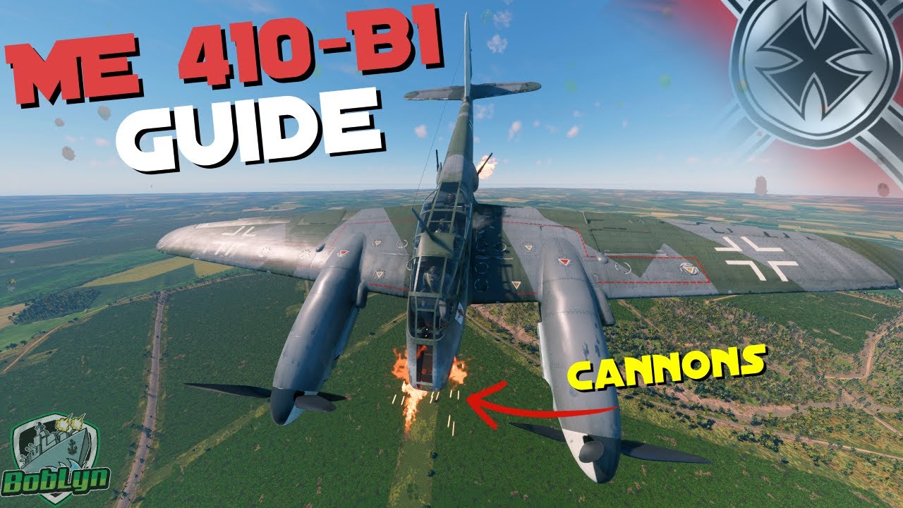 Тяжёлый бомбардировщик FAST, ME410-B1 — руководство по самолётам