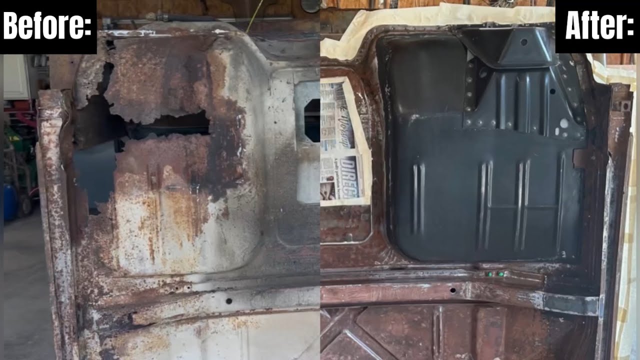 Floor Pan, Cab Mounts, and Crossmember on My Budget Bumpside 