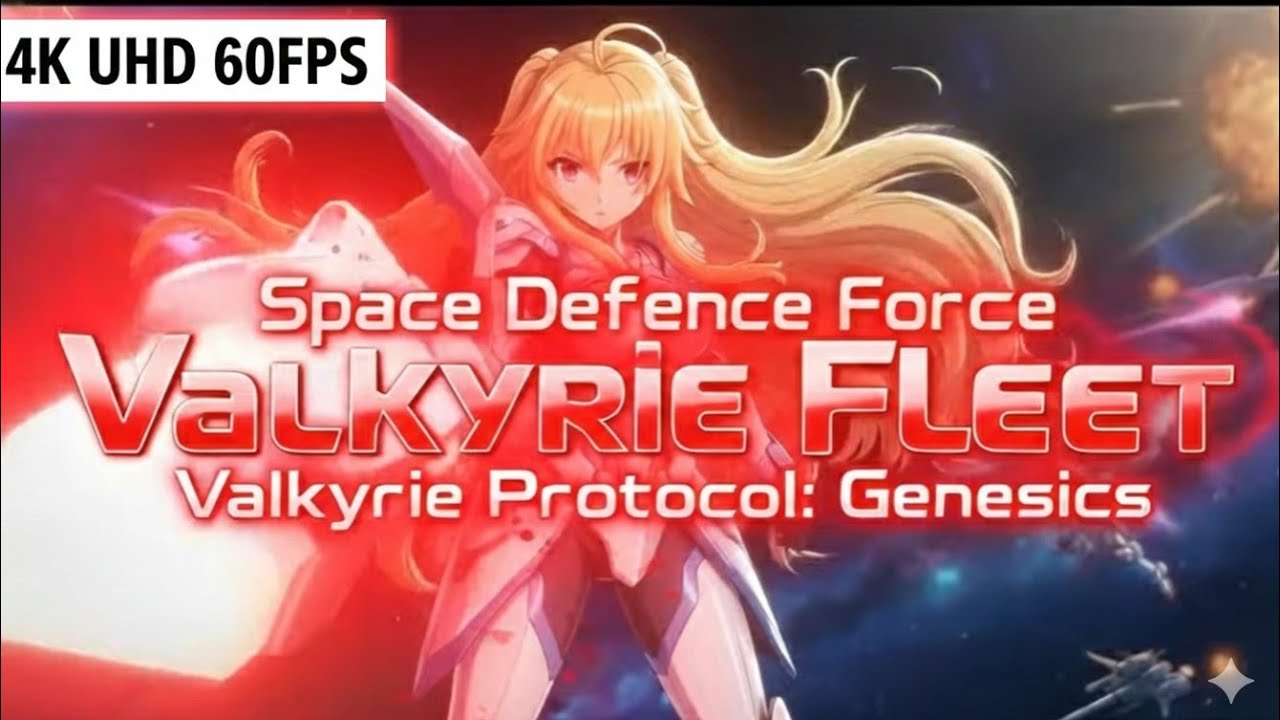 Valkyrie Protocol: GENESIS | AI Music Video with USA Female Vocal (4K Space Opera)