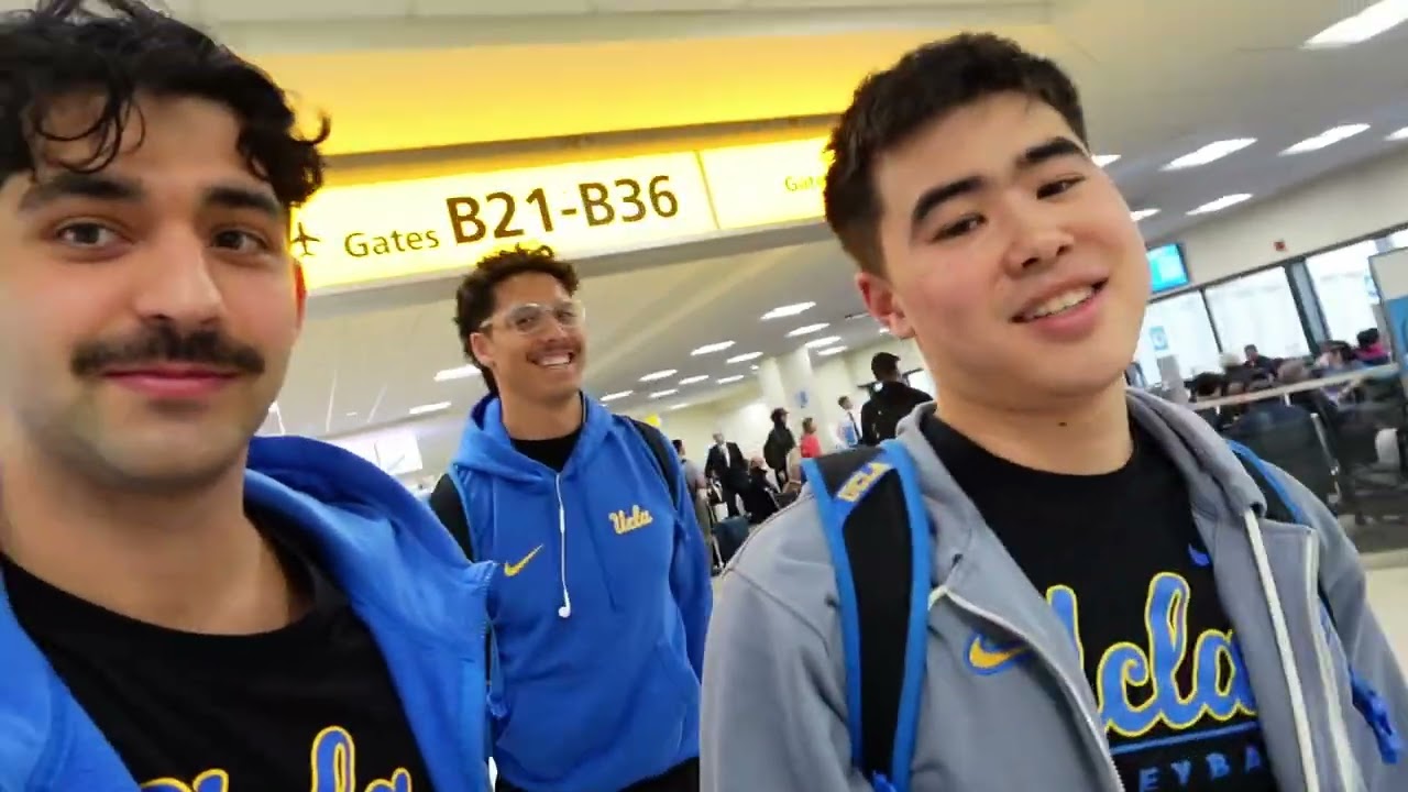 Men’s Volleyball - NCAA Travel Day Vlog ft. Matthew Aziz