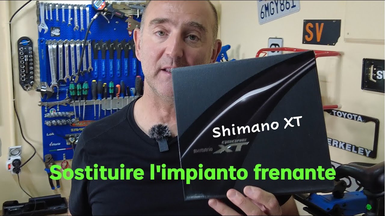 Sostituire l'impianto frenante con Shimano DEORE XT