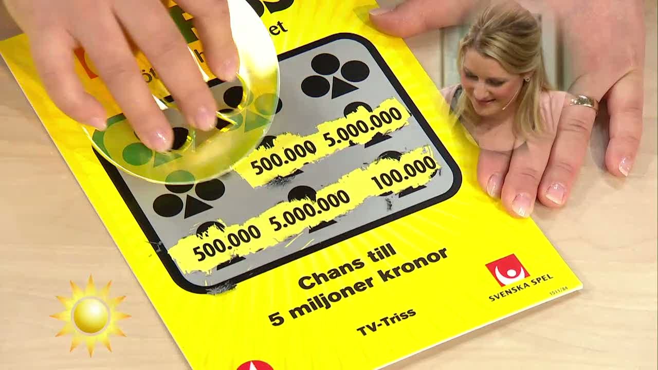 Vilken jackpot - stor trissvinst och väntar barn - Nyhetsmorgon (TV4)