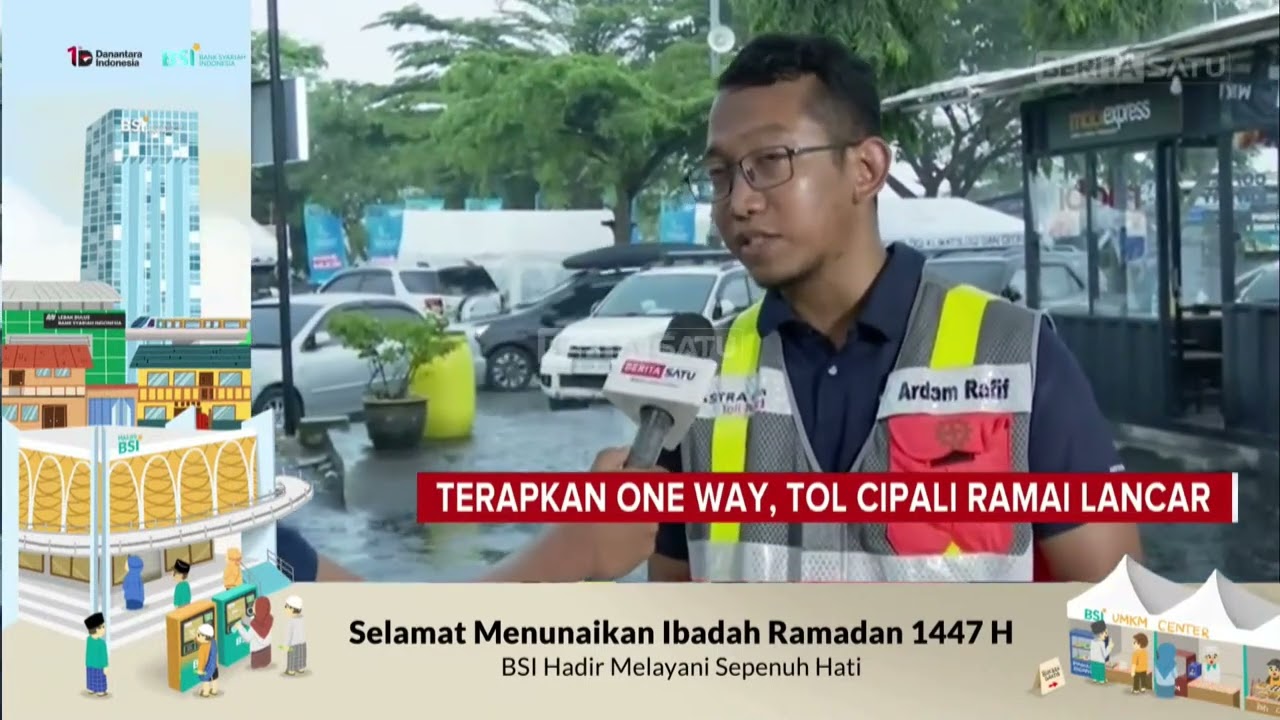 Arus Mudik 2026: Pantauan Kepadatan Kendaraan di Tol Cipali dan Limbangan #Beritasatu