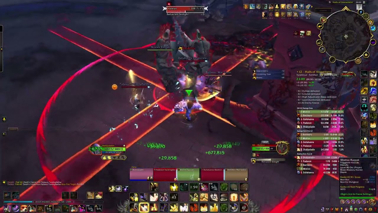 Halls of Atonement +12 | Paladin Holy Healer | WoW The War Within Mythic M+ Gameplay