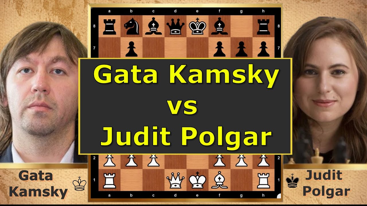 KAMSKY vs POLGAR &ndash; Fierce Najdorf Battle in Paris! ♟⚡🔥 #gatakamsky #juditpolgar  #chess